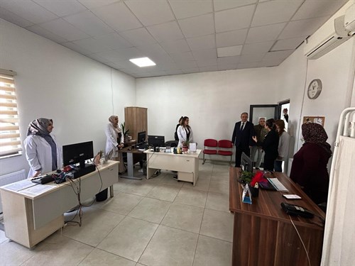Kaymakamımız Sayın Halil İbrahim ACIR, Hendek Sağlıklı Hayat Merkezini  ve 3 Nolu Aile Sağlığı Merkezini Ziyaret Etti